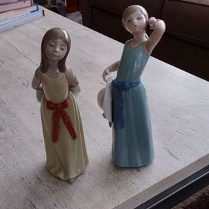 1 bridesmaid lladro yellow dress